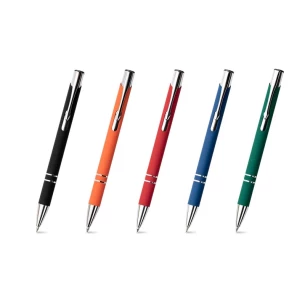 Stylo à bille Cosmo Rubber - Noir