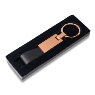Porte-clés en métal Rosa - Noir