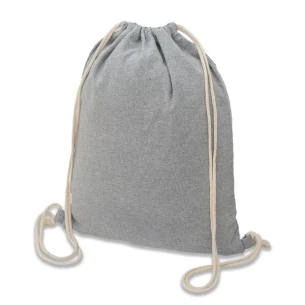 Sac à dos en coton 340 g/m2 Preston - Gris
