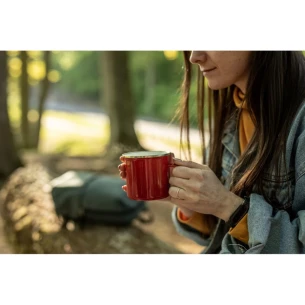 Tasse en émail Taeris - Rouge
