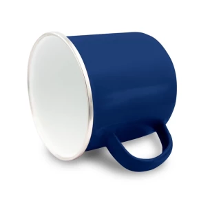 Tasse en émail Taeris - Bleu marine