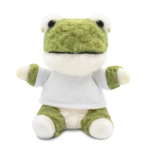 Grenouille en peluche Ponddie - Vert