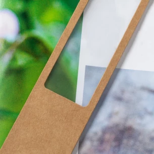 Loupe en carton recyclé - neutre
