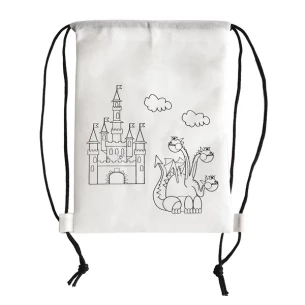 Sac à dos pour crayons de couleur White Line - Blanc