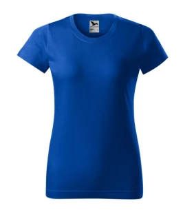 T-shirt basique pour dames - Bleu