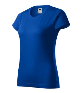 T-shirt basique pour dames - Bleu