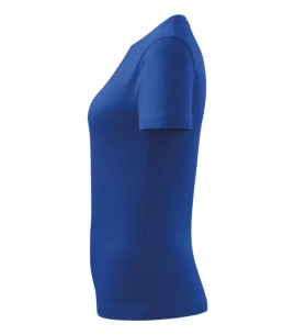 T-shirt basique pour dames - Bleu