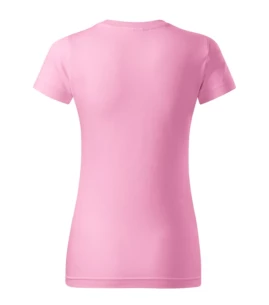 T-shirt basique pour dames - Rose clair