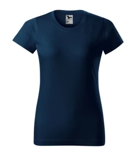 T-shirt basique pour femmes - Bleu marine