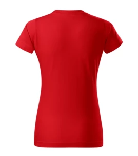 T-shirt basique pour femmes - Rouge