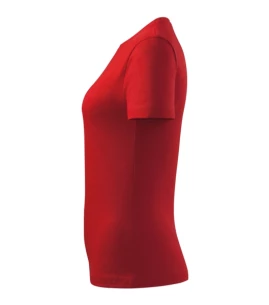 T-shirt basique pour femmes - Rouge