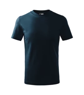 T-shirt basique pour enfants - Bleu marine