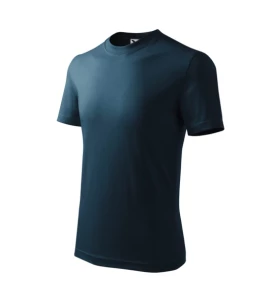 T-shirt basique pour enfants - Bleu marine