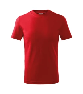 T-shirt basique pour enfants - Rouge