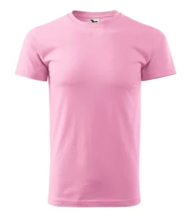T-shirt Basic Hommes - Rose pâle