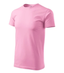 T-shirt Basic Hommes - Rose pâle