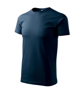T-shirt basique hommes - Bleu marine