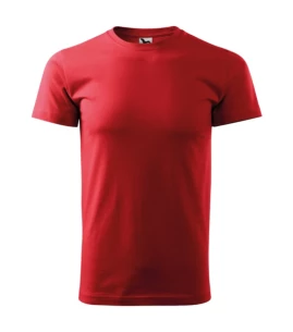 T-shirt basique hommes - Rouge