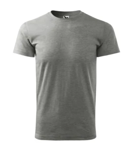 T-shirt Basic Hommes - Gris foncé