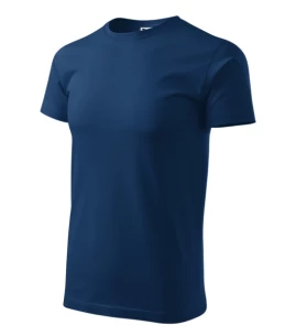 T-shirt basique hommes - Bleu foncé