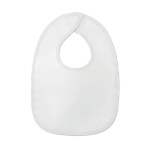Bavoir en coton - EPI - blanc