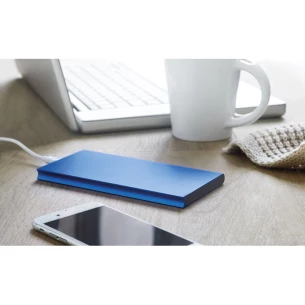 Banque d'alimentation 8000mAh - POWERFLAT8 - Bleu