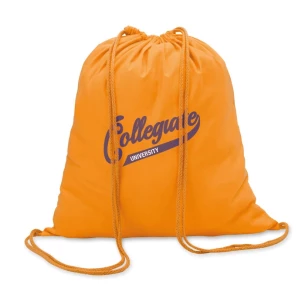 Sac en coton - COLORÉ - Orange