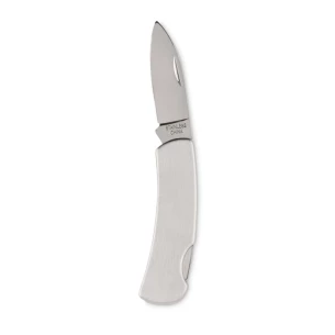 Couteau pliant - MONSON - argent mat
