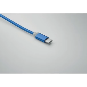 Kabel ładujący 4 w 1 typu C - BLUE - Niebieski