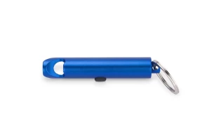 Torche avec porte-clés et ouvreur LATARO - Bleu