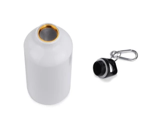 Bouteille en aluminium TREKO 500 ml - Blanc