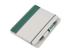 REGALI bloc-notes avec règle et stylo - Vert