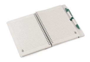REGALI bloc-notes avec règle et stylo - Vert