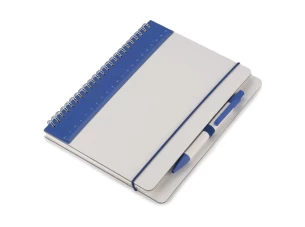 Carnet de notes avec ligne et stylo REGALI - Bleu marine