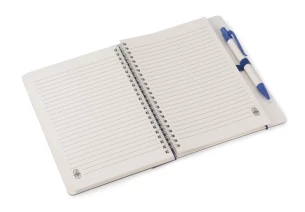 Carnet de notes avec ligne et stylo REGALI - Bleu marine