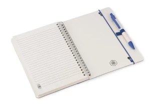 Carnet de notes avec ligne et stylo REGALI - Bleu marine