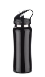 PATRO Bidon en acier 600 ml - Noir