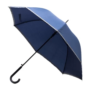 Parapluie à bande réfléchissante Refu - Bleu