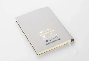 Bloc-notes BELLIS A5 - BLANC