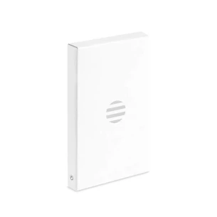 Etiquette de bagage FLY TAG - argent mat