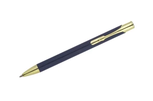 Stylo à bille doré - Bleu marine