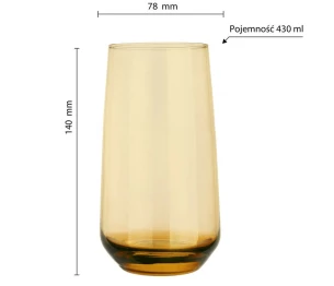 Verre couchant - Miel