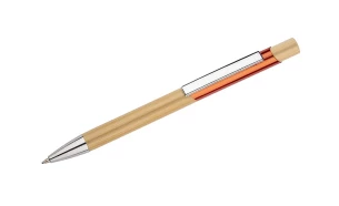 Stylo en bambou BALIS - Orange