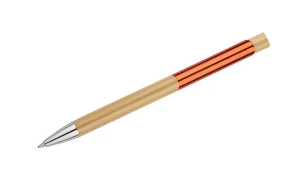 Stylo en bambou BALIS - Orange