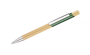 Stylo à bille en bambou BALIS - Vert