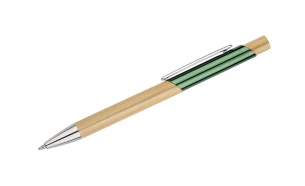Stylo à bille en bambou BALIS - Vert