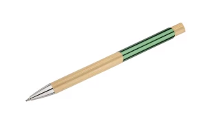 Stylo à bille en bambou BALIS - Vert