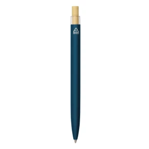 Stylo en aluminium recyclé | Randall - Bleu marine