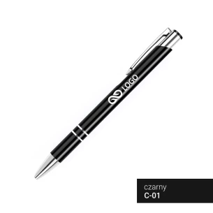 Stylo à bille Cosmo - Noir