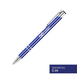 Stylo à bille Cosmo - Bleu marine